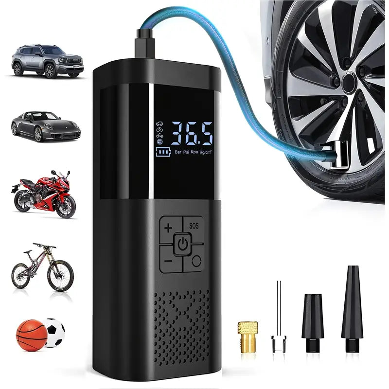 🚗 AirForce Pro™ Compresor de Aire Portátil Inteligente