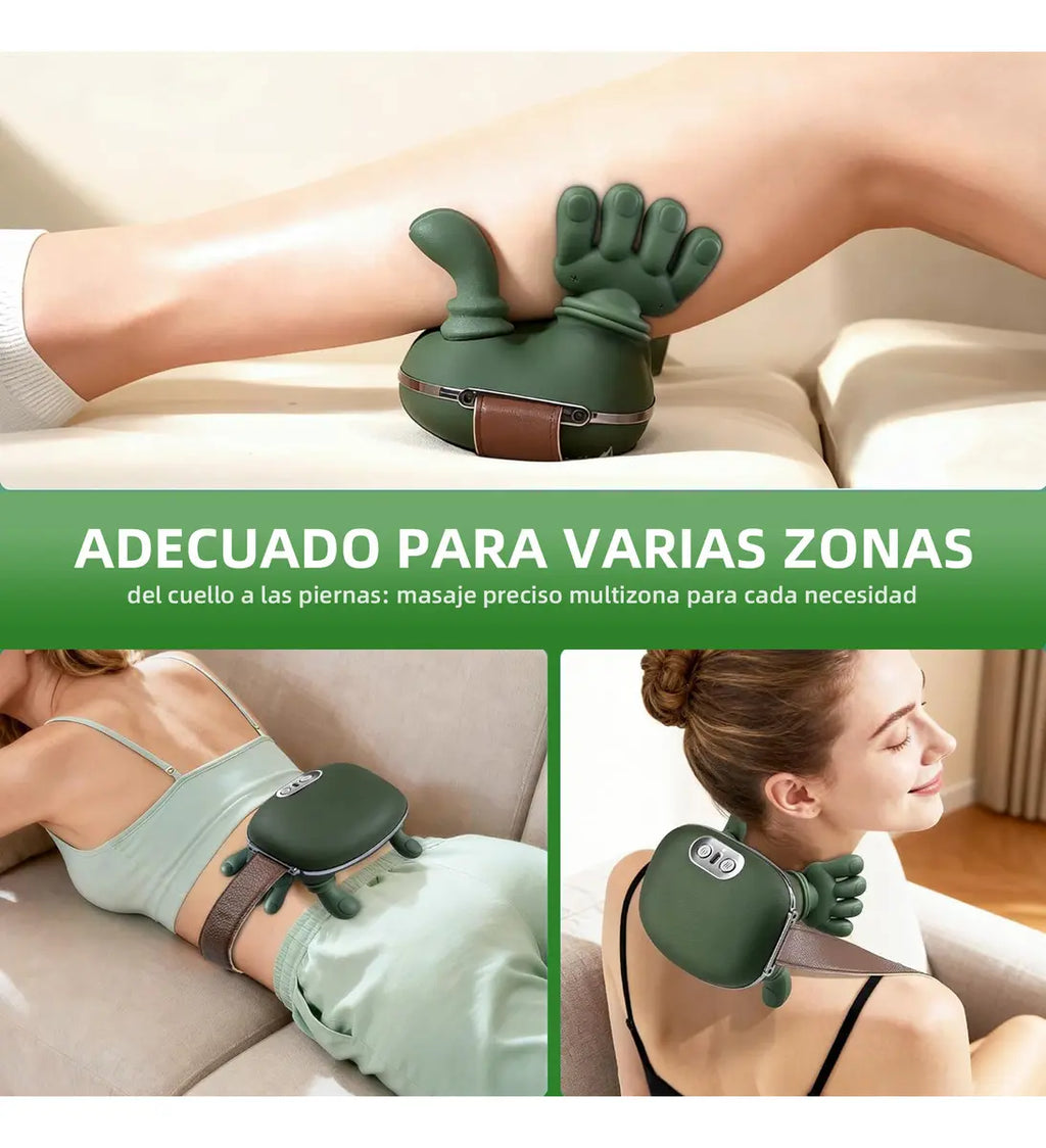 CerviRelax™  Masajeador Cervical Inteligente con Calor